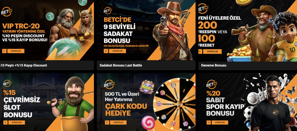 Betci bonuslar